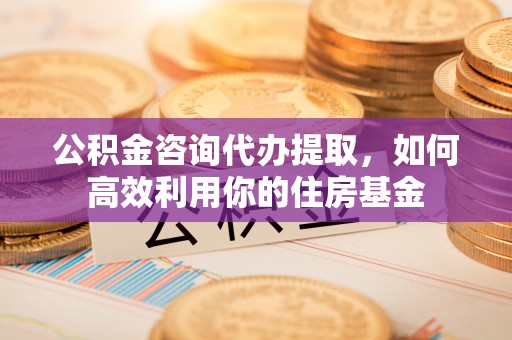 沿河公积金咨询代办提取，如何高效利用你的住房基金