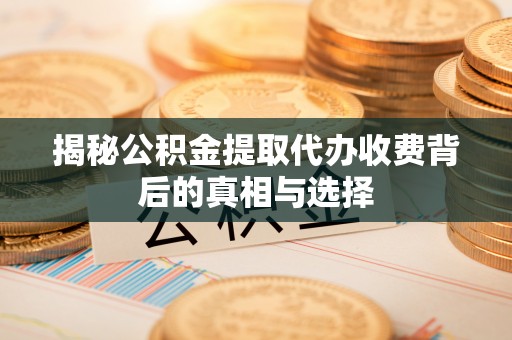 沿河揭秘公积金提取代办收费背后的真相与选择