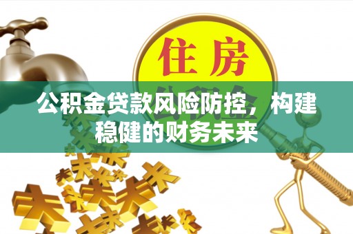沿河公积金贷款风险防控，构建稳健的财务未来