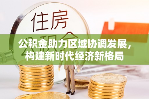 沿河公积金助力区域协调发展，构建新时代经济新格局