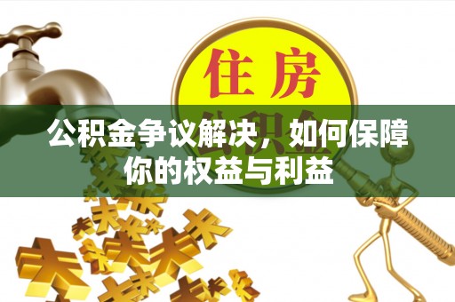 沿河公积金争议解决，如何保障你的权益与利益