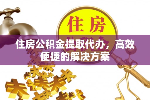沿河住房公积金提取代办，高效便捷的解决方案