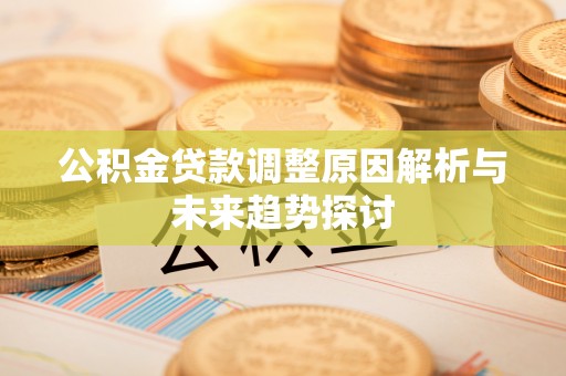 沿河公积金贷款调整原因解析与未来趋势探讨