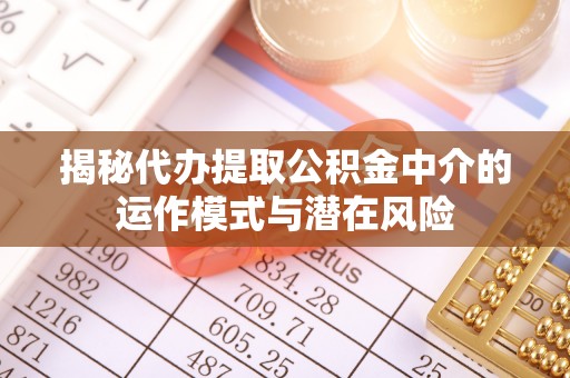 沿河揭秘代办提取公积金中介的运作模式与潜在风险