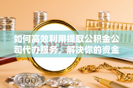 沿河如何高效利用提取公积金公司代办服务，解决你的资金难题
