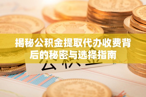 沿河揭秘公积金提取代办收费背后的秘密与选择指南