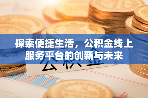 沿河探索便捷生活，公积金线上服务平台的创新与未来