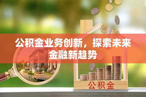 沿河公积金业务创新，探索未来金融新趋势