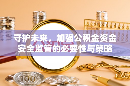 沿河守护未来，加强公积金资金安全监管的必要性与策略