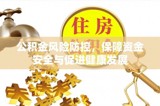 沿河公积金风险防控，保障资金安全与促进健康发展