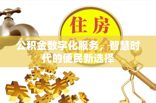 沿河公积金数字化服务，智慧时代的便民新选择