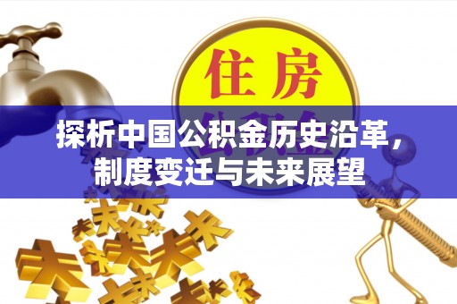 沿河探析中国公积金历史沿革，制度变迁与未来展望