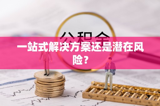 沿河一站式解决方案还是潜在风险？