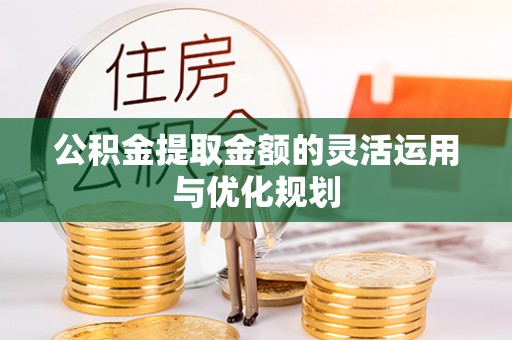 沿河公积金提取金额的灵活运用与优化规划
